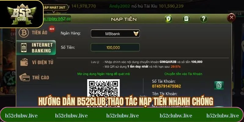 Hướng dẫn nộp vốn một cách nhanh gọn