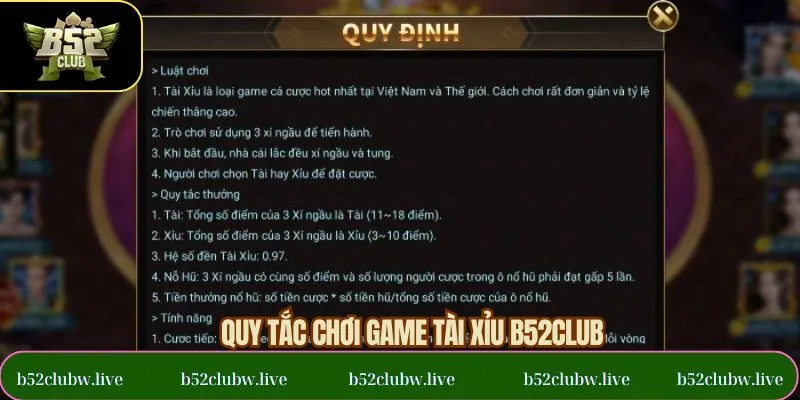 Quy trình vận hành của 1 ván tài xỉu trực tuyến