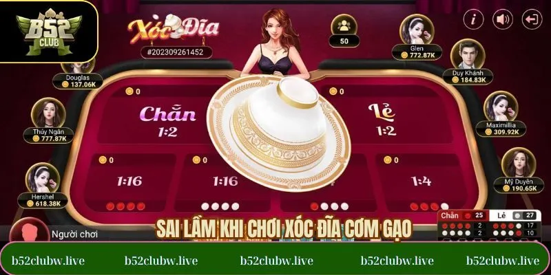 Một vài sai lầm khi dùng mẹo xóc đĩa cơm gạo