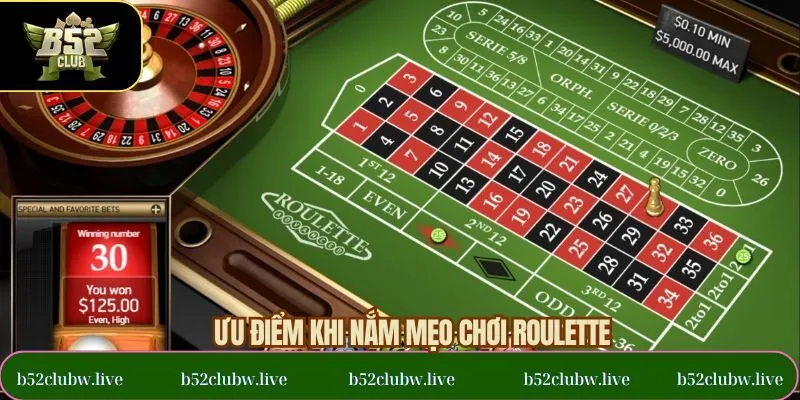 Lý do nên tìm hiểu mẹo chơi roulette